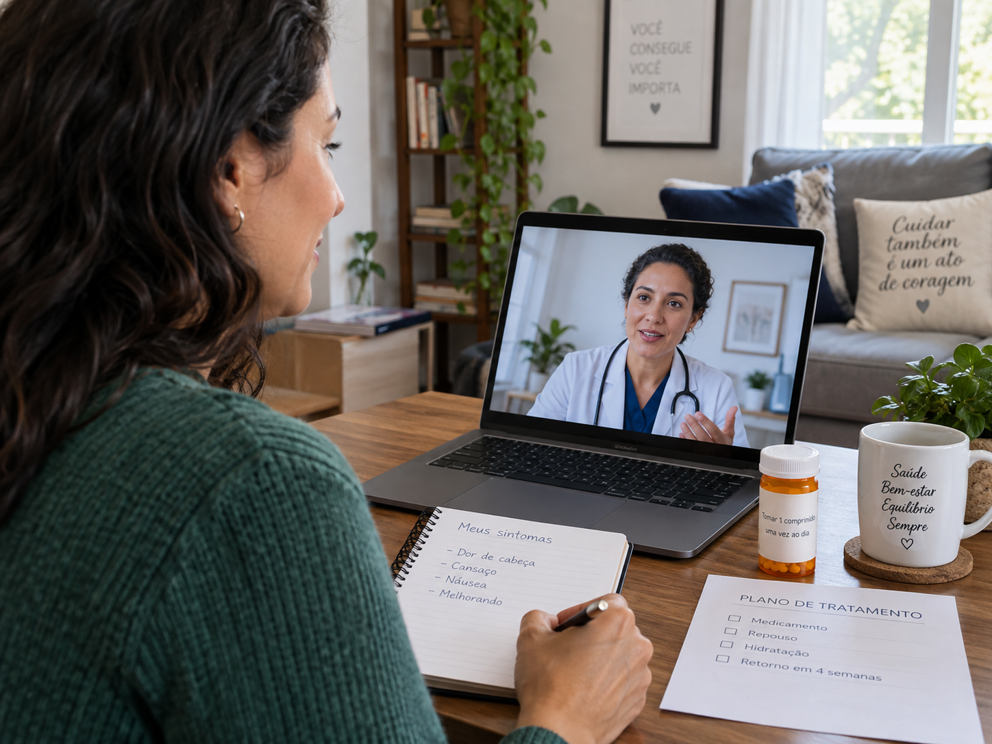 medical consultation in Portuguese in the USA